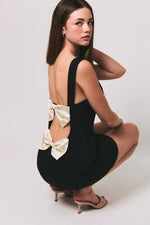 Bow Detail Mini Dress