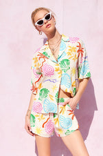 Samba Summer Print Top
