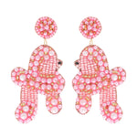 Poodle Dangle Earrings