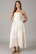 Sandy Shores Seashell Maxi Dress