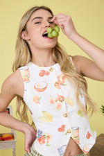 Fruit Button Vest