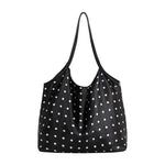 Cathy Black Polka Dot Tote Bag