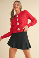 Rosette Cardigan