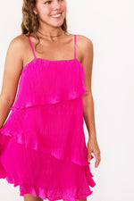 Talk of the Town Tiered Mini Dress