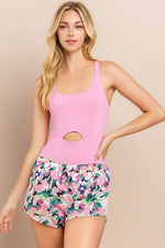 Marathon Muse Floral Active Romper