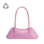 Dakota Pink Recycled Vegan Leather Shoulder Bag