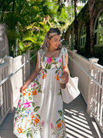 Floral Empire Waist Dress