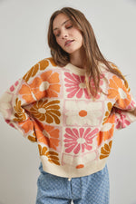 Autumn Blooms Sweater