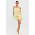 Sunny Disposition Tiered Chiffon Romper
