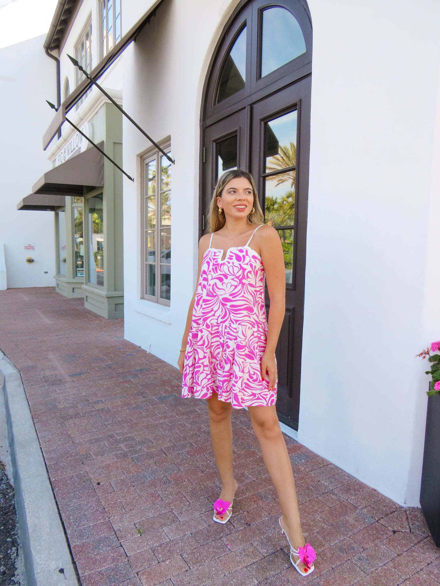 Leila Orchid Sandals