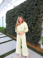 Aloe Stripe Knit Top