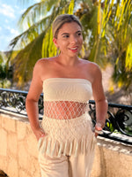 Sand & Sunshine Tassel Top