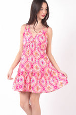 Such a Flirt Midi Printed Dress