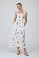 Nautical Escape Midi Dress