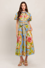 Versailles Garden Midi Dress