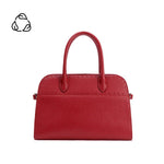 Marlo Red Recycled Vegan Leather Crossbody Bag