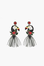 Toucan Beaded Earrings