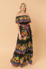 Midnight Garden Maxi Dress