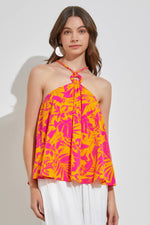 Under the Sun Ring Halter Top