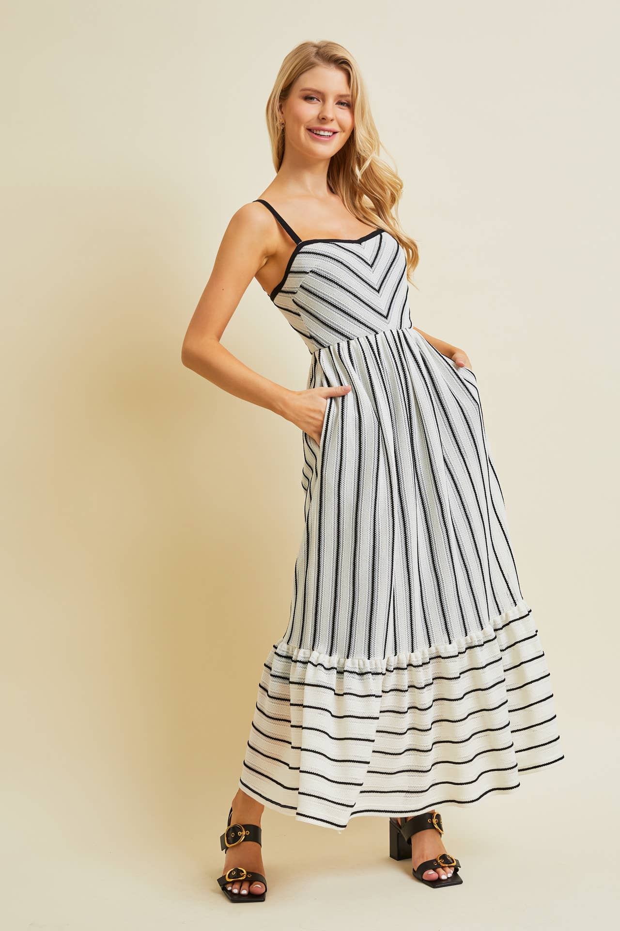 Colette Stripe Dress