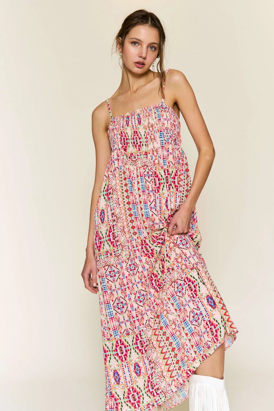 Southwest Sunset Midi Dress