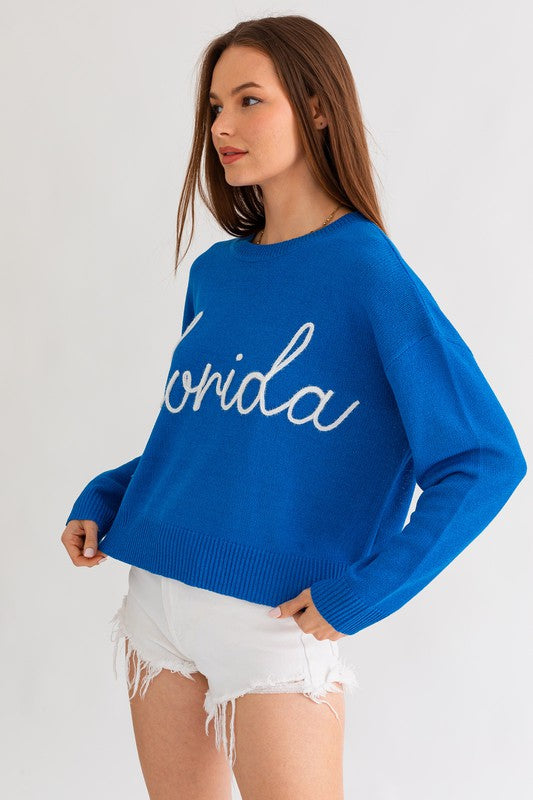 Florida Script Game Day Sweater