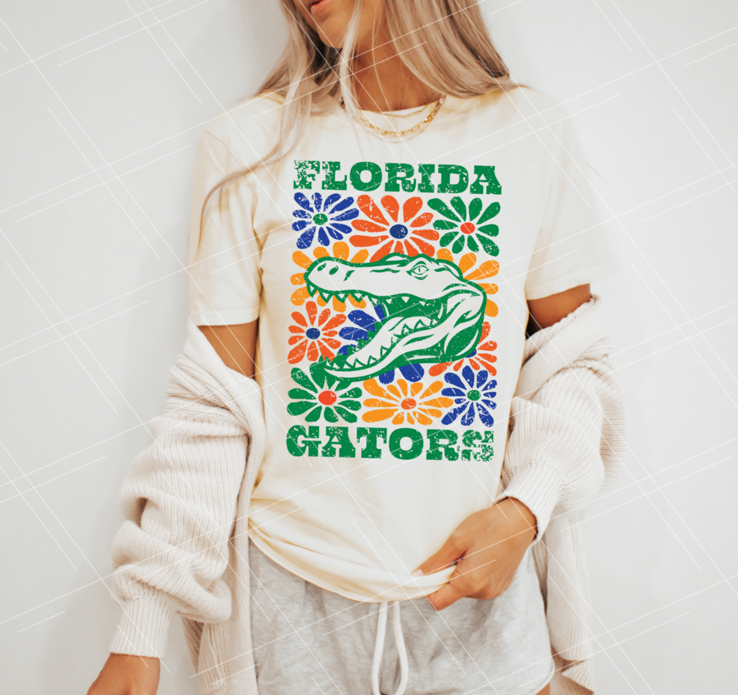 Groovy Floral Florida Gators