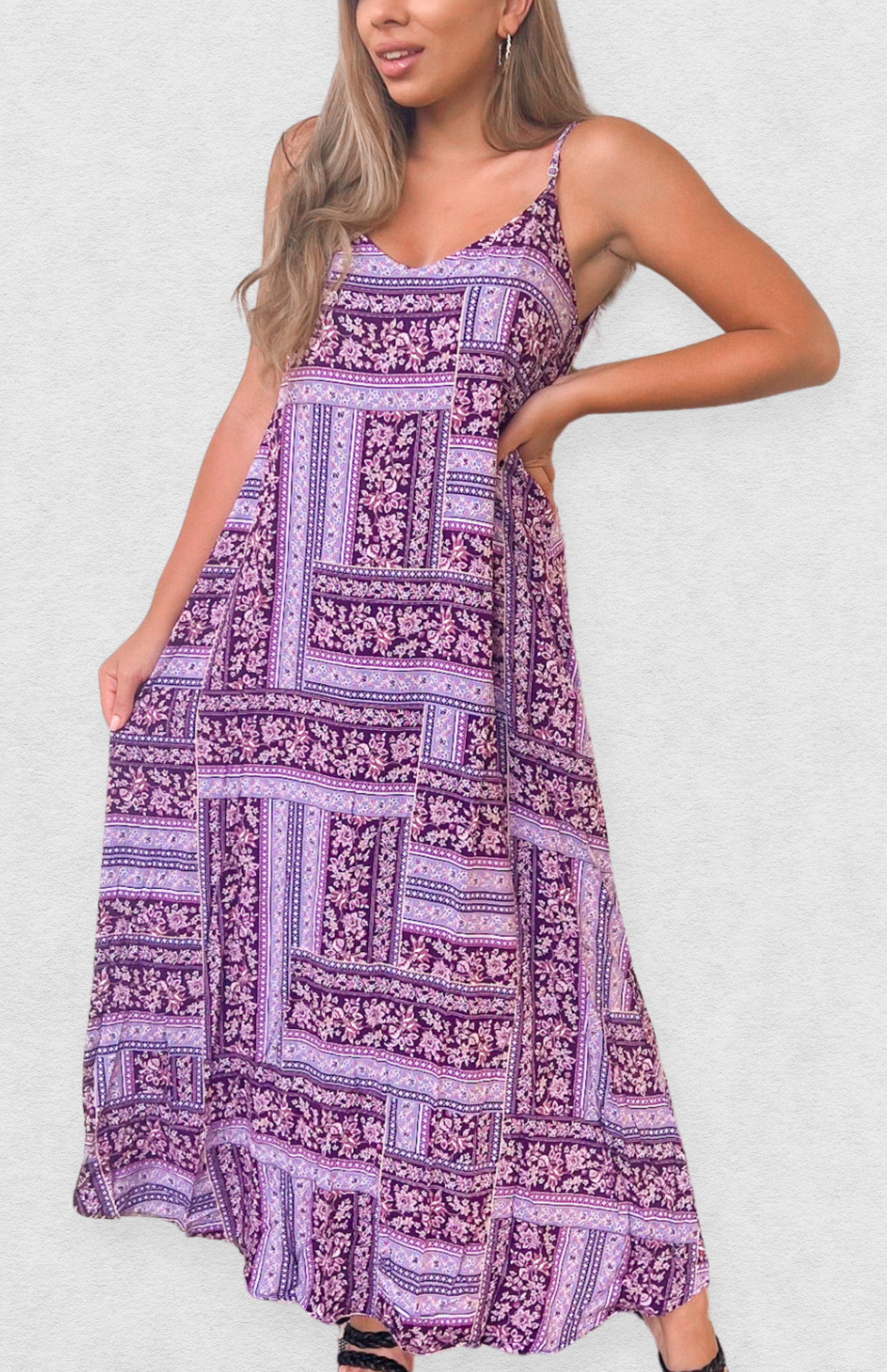 Purple Reign Maxi Dress