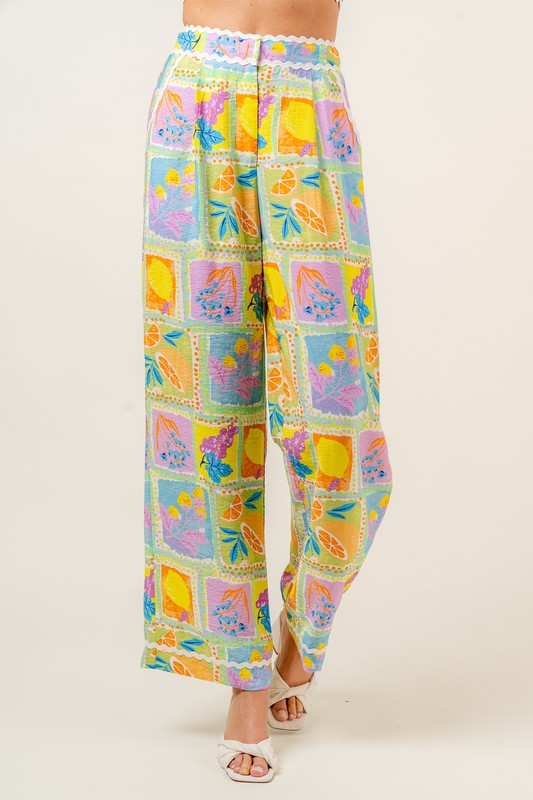 Citrus Garden Pants