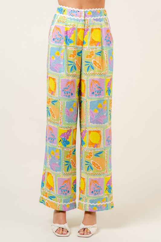 Citrus Garden Pants