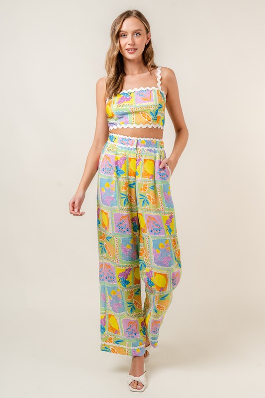 Citrus Garden Pants