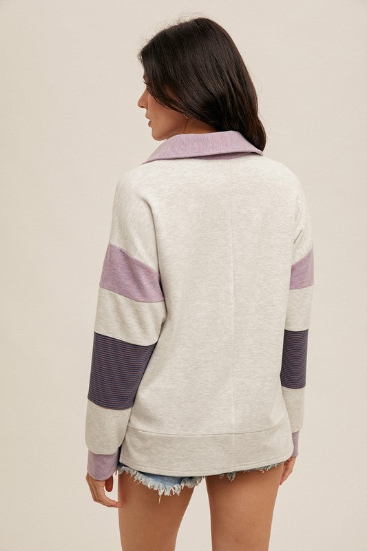 Roadtrip Reverie Colorblock Pullover