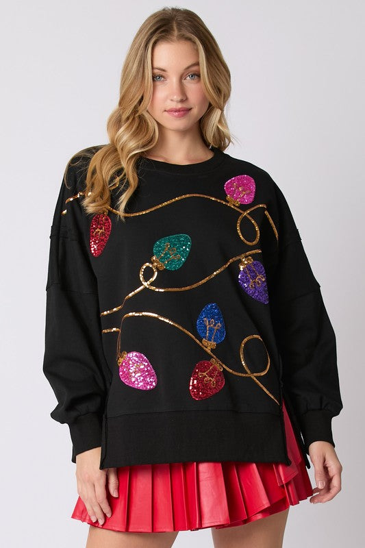 Christmas Lights Sweatshirt