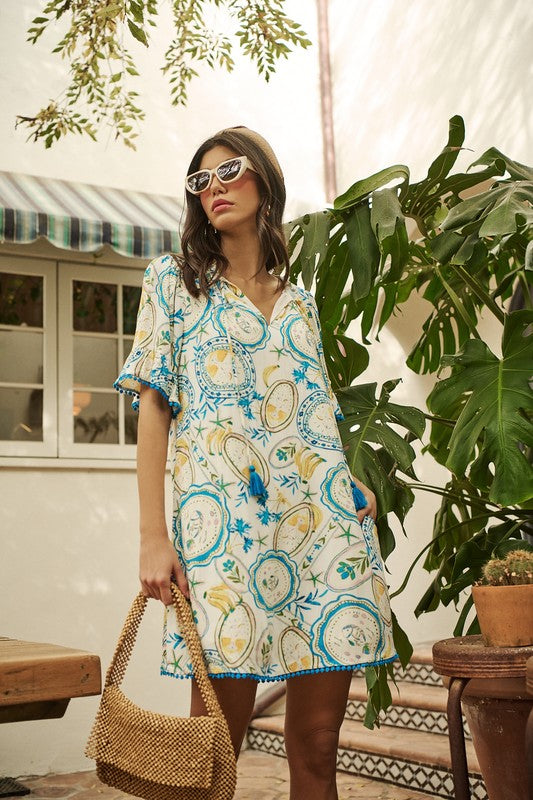 Havana Banana A-line Dress