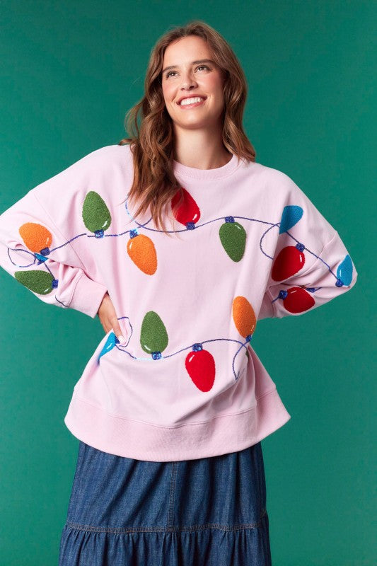 Christmas Lights Sweatshirt