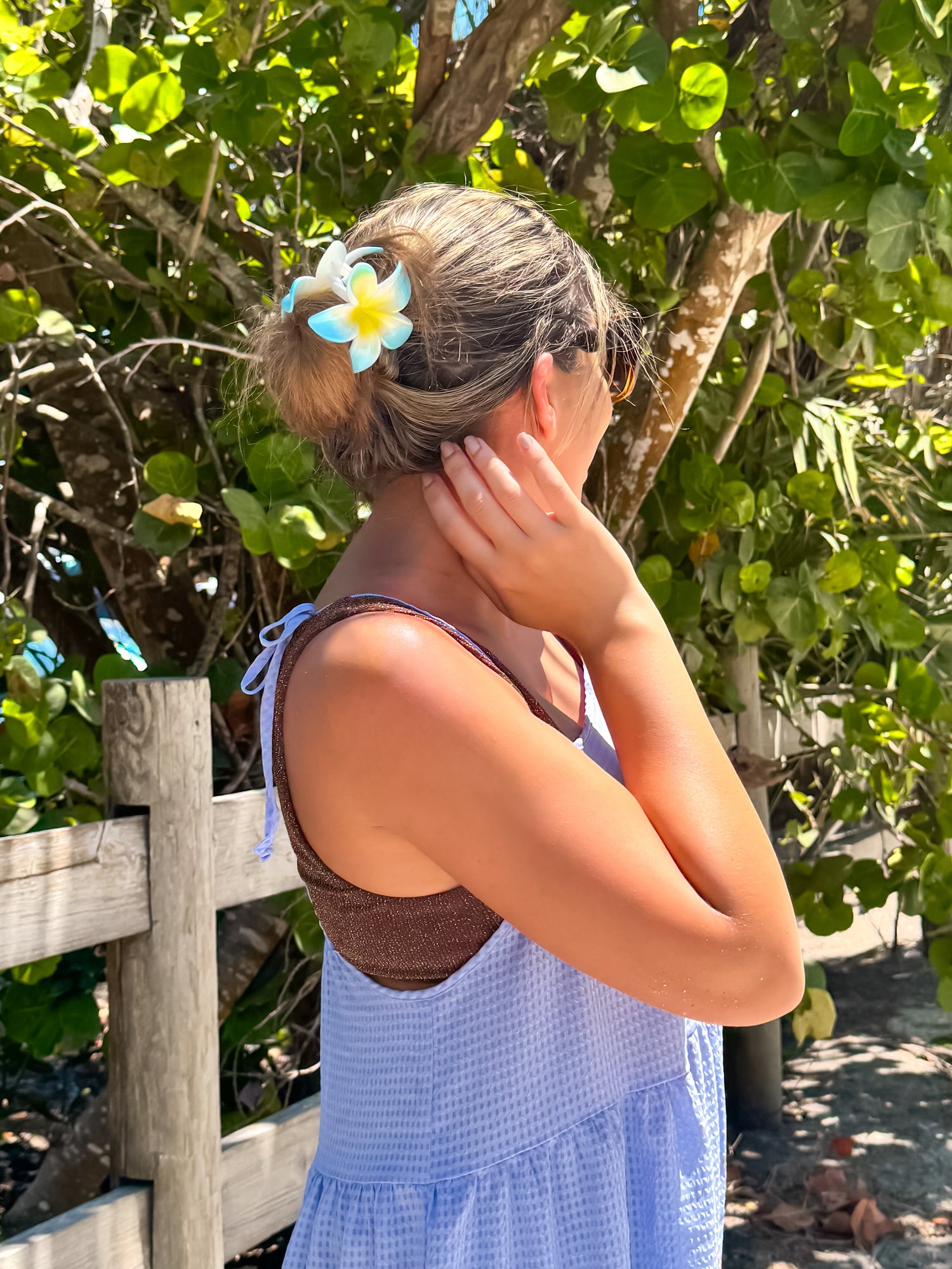 Flower Claw Clip