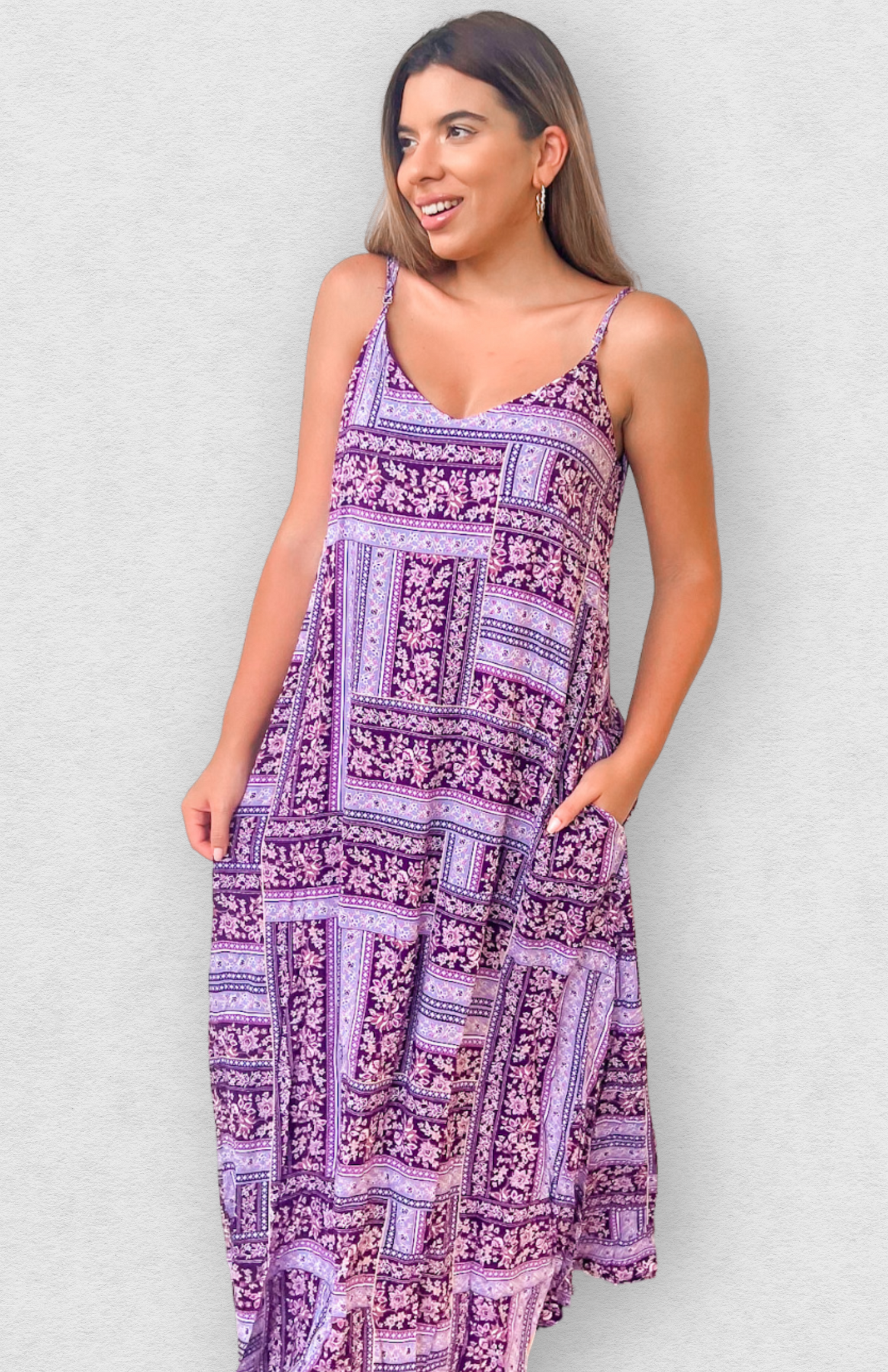 Purple Reign Maxi Dress