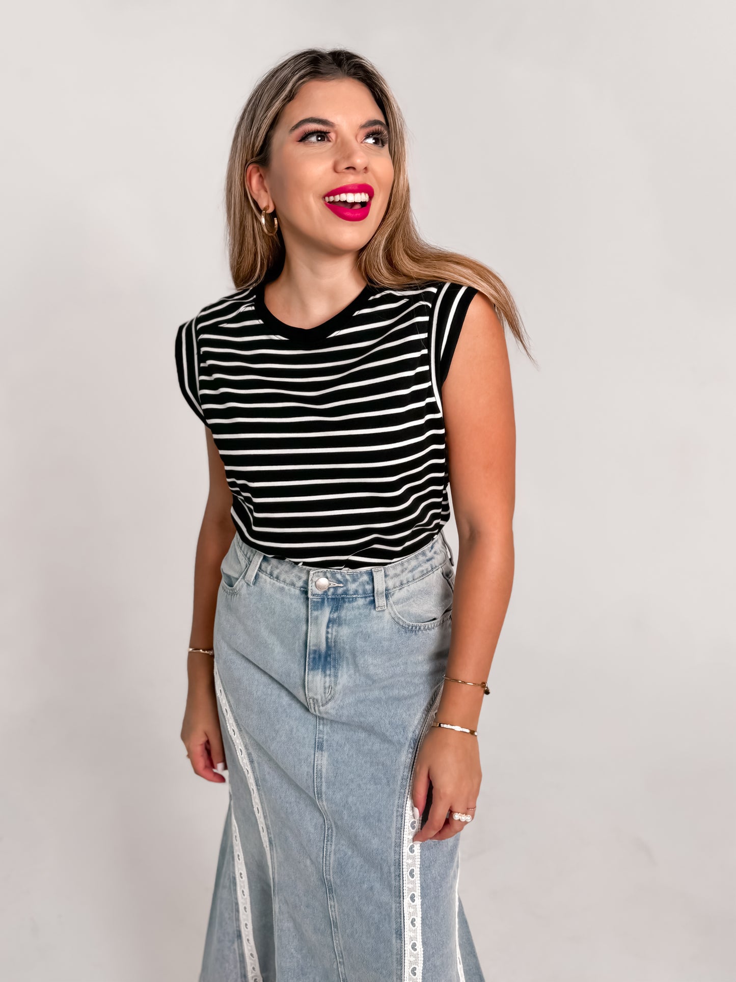 Everyday Chic Stripe Tee