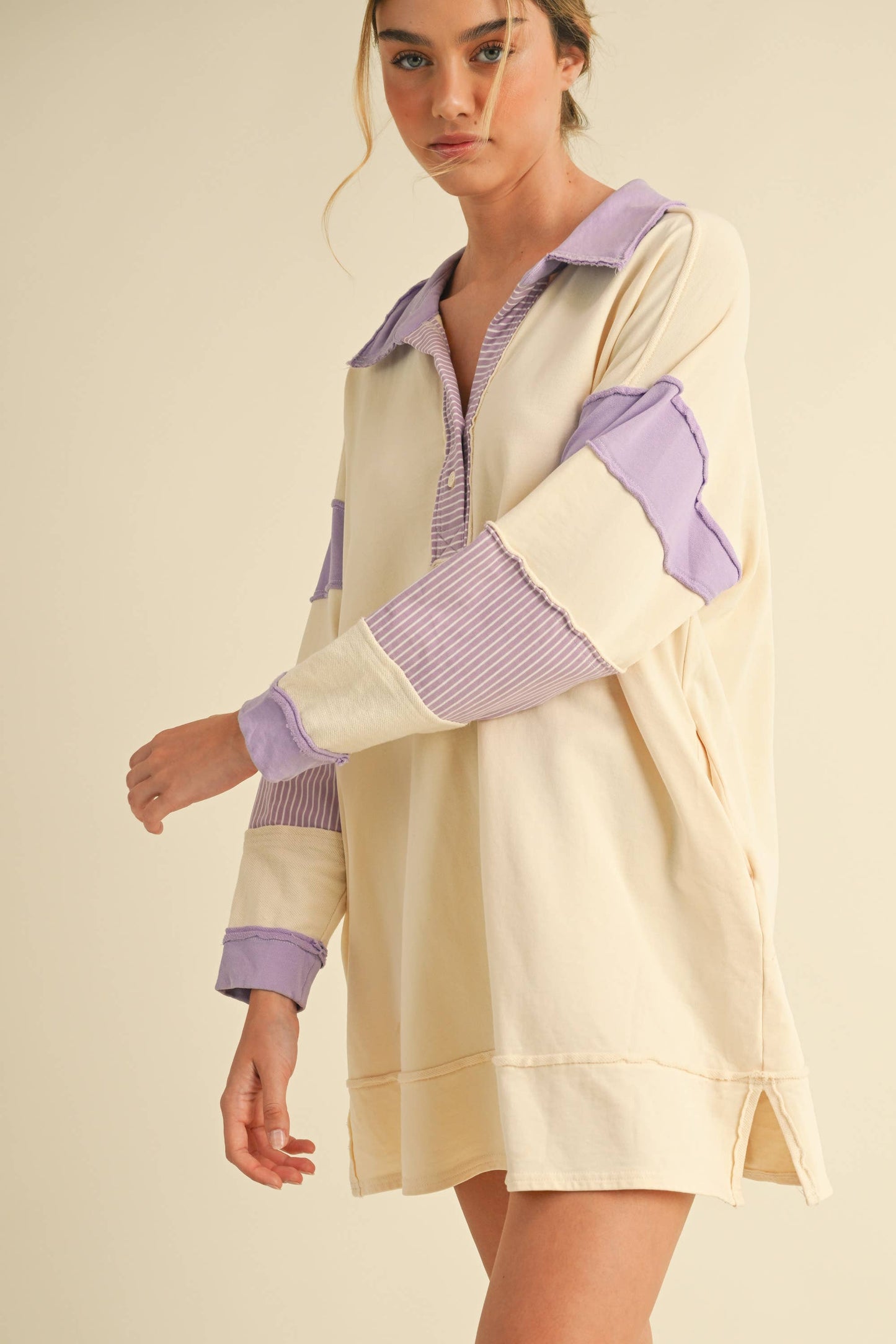 Lavender Haze Pullover Dress