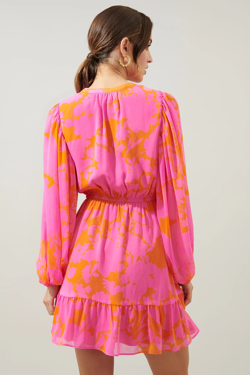 Go With the Flow Blouson Dress