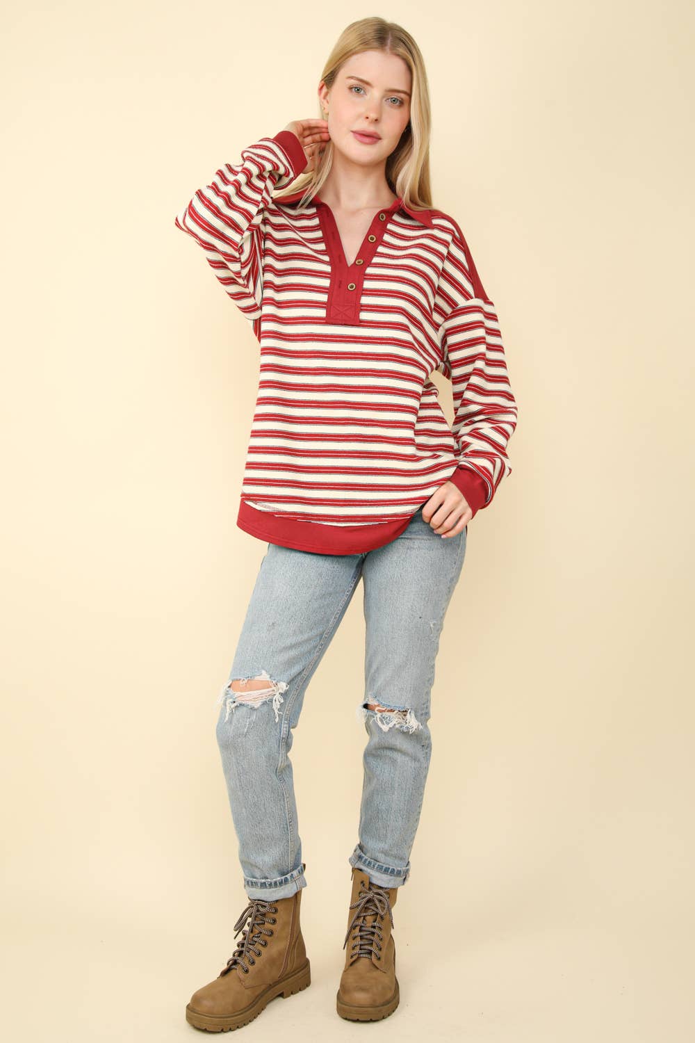 Stripe Pullover