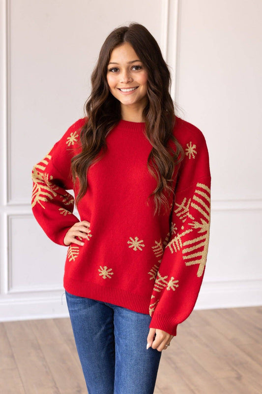 Feeling Frosty Snowflake Sweater