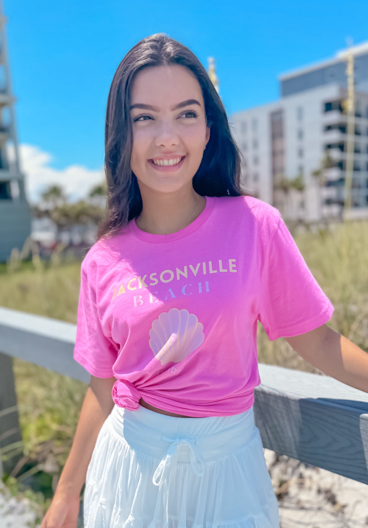 Jax Beach Shell Tee