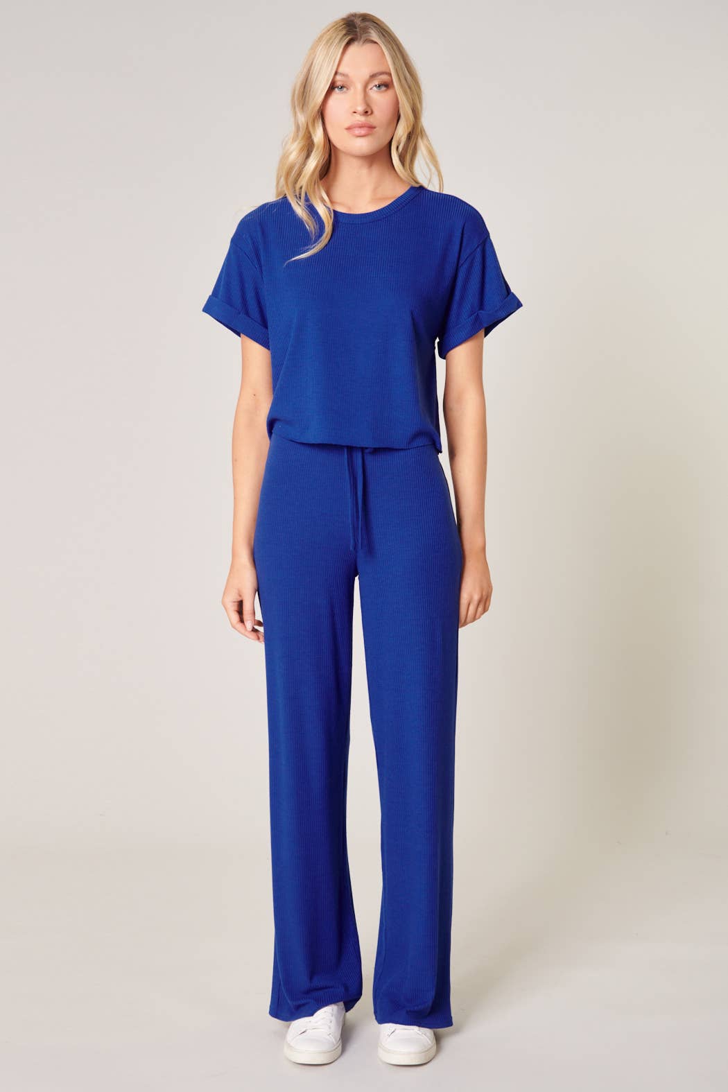 Leisure Ribbed Boxy Tee