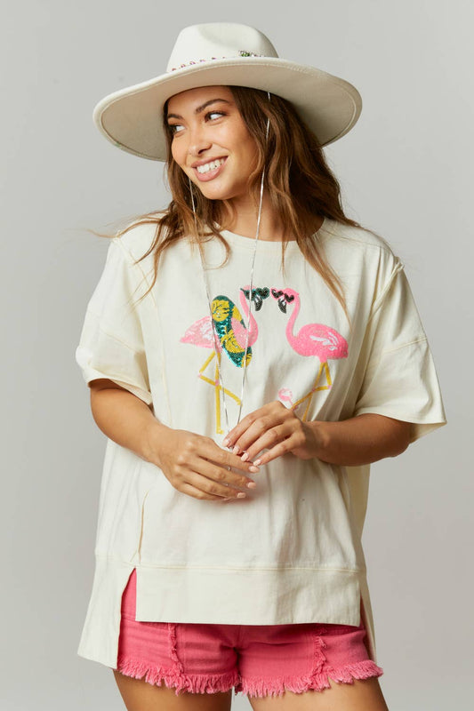 Fun Flamingo Tee