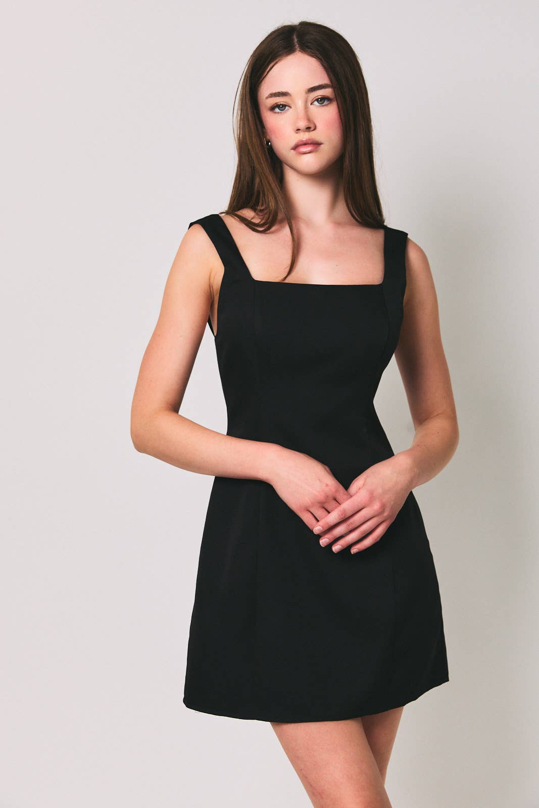 Bow Detail Mini Dress