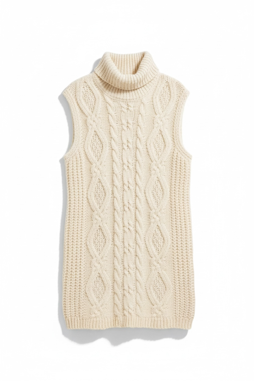 Quinn Sleeveless Sweater Dress