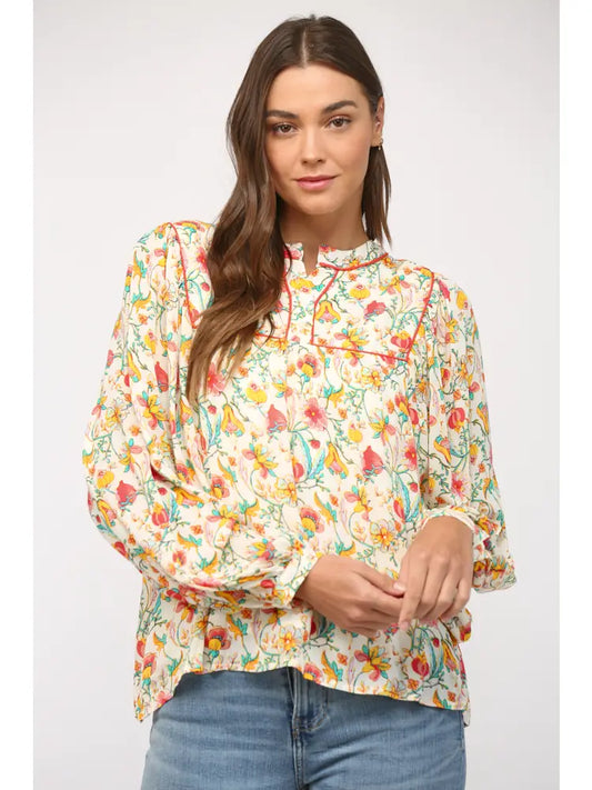 Whimsy Garden Blouse