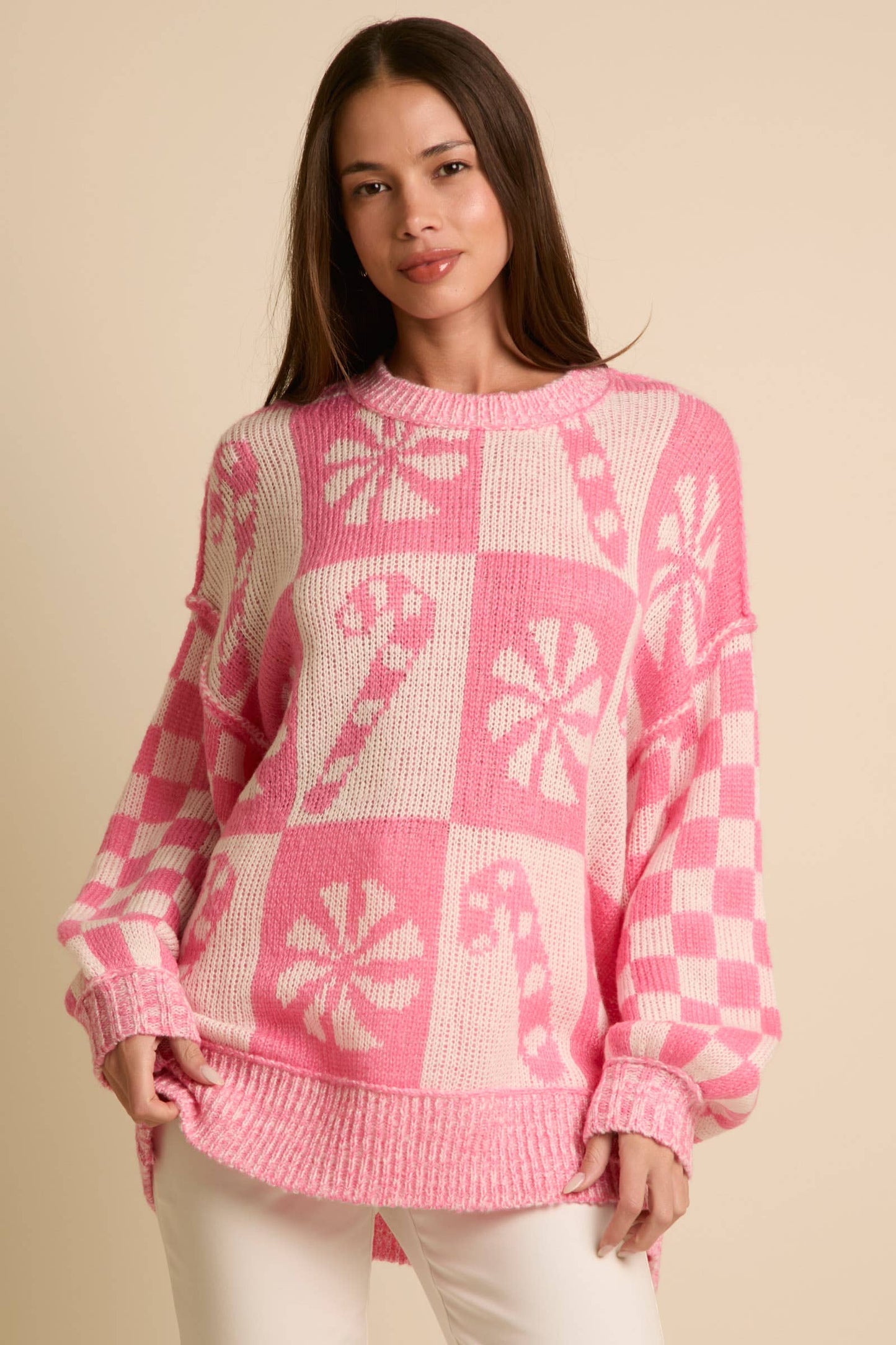 Candy Cane Lane Sweater