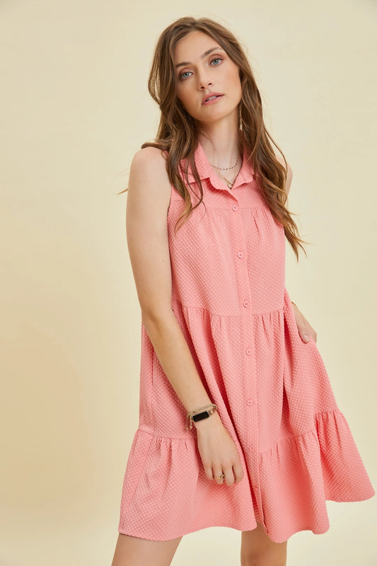 In the Breeze Button Down Dress